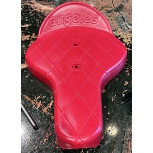 New ANGELES TRICYCLE Seat Replacement Part Red Trike Silver Rider Classic Rider